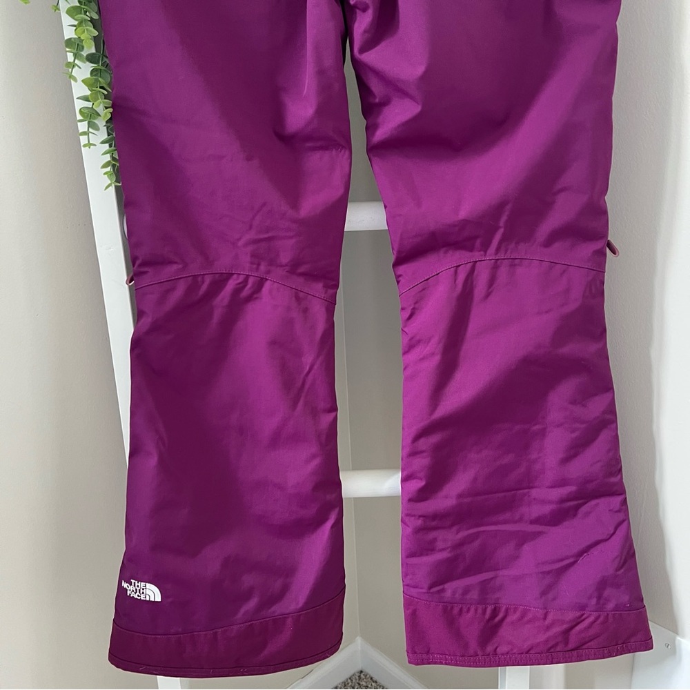The North Face Magenta Winter Snow Pants Board Ski Hyvent Pant Women’s XS - Picture 13 of 15